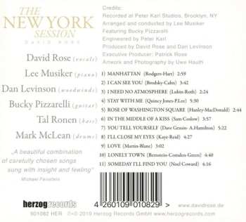 CD David Rose: The New York Sessions