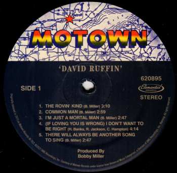 LP David Ruffin: David Ruffin LTD