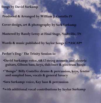 CD David Surkamp: Dancing On The Edge Of A Teacup: The Pavlov's Dog Trinity Sessions