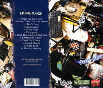 CD Dead Pop Club: Home Rage