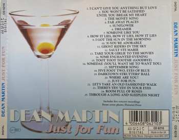 CD Dean Martin: Just For Fun