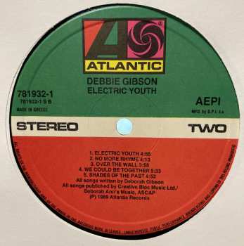 LP Debbie Gibson: Electric Youth