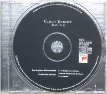 CD Claude Debussy: Images • Prélude À L'Après-midi D'Un Faune • La Mer