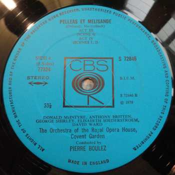 CD Claude Debussy: Pelleas Et Melisande