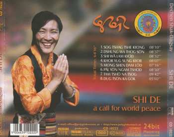 CD Dechen Shak Dagsay: Shi De: A Call For World Peace 