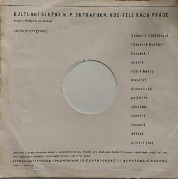 LP Dechová Hudba Supraphon: Pod Starou Lipou - Malé Dechovky