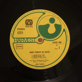LP Deep Purple: In Rock