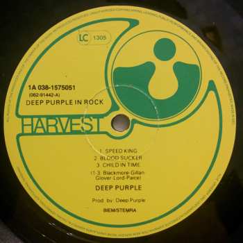 LP Deep Purple: Deep Purple In Rock