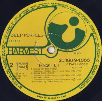 2LP Deep Purple: Mark I & II