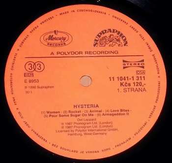 LP Def Leppard: Hysteria