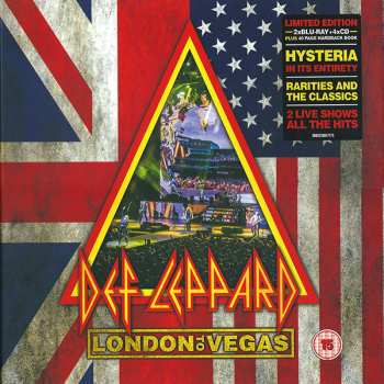 4CD/Box Set/2Blu-ray Def Leppard: London To Vegas DLX | LTD