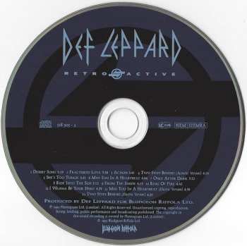 CD Def Leppard: Retro Active - Shm