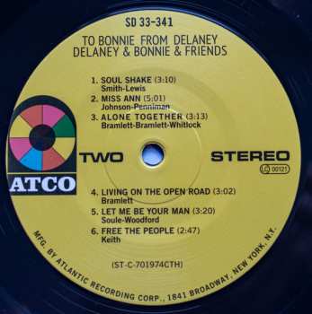 LP Delaney & Bonnie & Friends: To Bonnie From Delaney