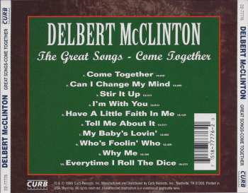 CD Delbert McClinton: The Great Songs - Come Together