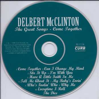 CD Delbert McClinton: The Great Songs - Come Together