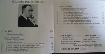CD Richard Hickox: Sea Drift - Songs of Farewell - Songs of Sunset
