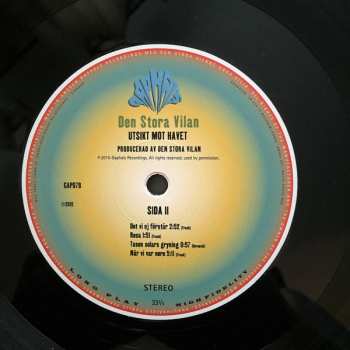 2LP Den Stora Vilan: Utsikt Mot Havet