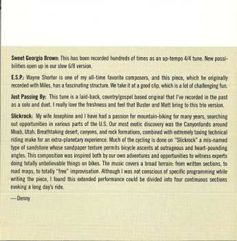 CD Denny Zeitlin: Slick Rock