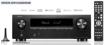 Tontechnik Denon AVR-X1800H DAB Black