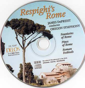 CD James DePreist: Respighi's Rome
