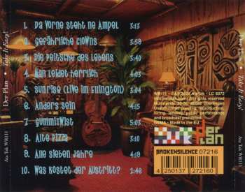 CD Der Plan: Take It Easy! (Der Plan Spielt Der Plan)