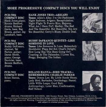 CD Derek Smith Trio: Love For Sale