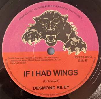 SP Desmond Riley: Skinheads A Message To You / If I Had Wings