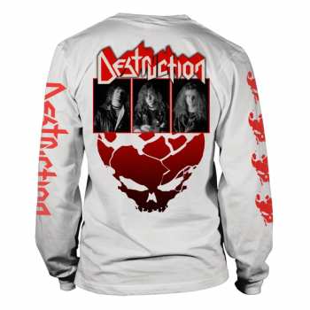Merch Destruction: Tričko S Dlouhým Rukávem Eternal Devastation (black & White) S