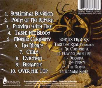 CD Detritus: Perpetual Defiance