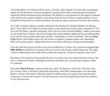 CD Dexter Gordon: A Swingin' Affair