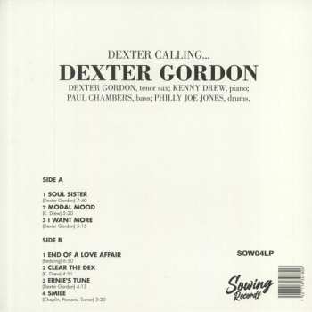 LP Dexter Gordon: Dexter Calling . . . LTD | CLR