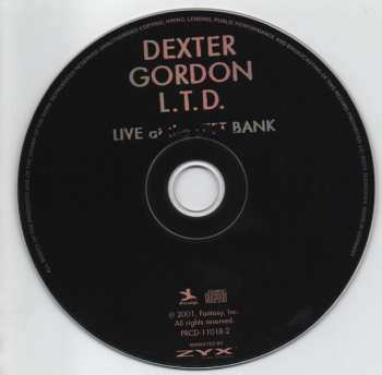 CD Dexter Gordon: L.T.D. Live At The Left Bank