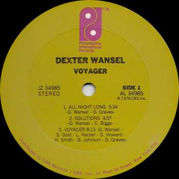 LP Dexter Wansel: Voyager