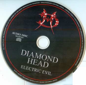 CD/DVD Diamond Head: Electric Evil