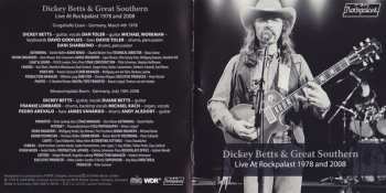 4CD/DVD Dickey Betts & Great Southern: Live At Rockpalast 1978 And 2008