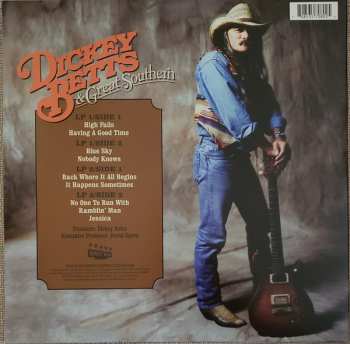 2LP Dickey Betts & Great Southern: Official Bootleg Vol I CLR
