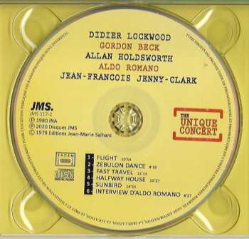 CD Aldo Romano: The Unique Concert