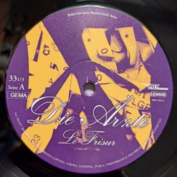 LP Die Ärzte: Le Frisur