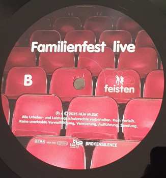 LP Die Feisten: Familienfest live