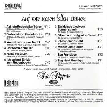 CD Die Flippers: Auf Rote Rosen Fallen Tränen