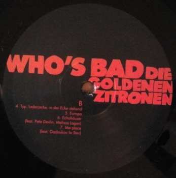 2LP Die Goldenen Zitronen: Who's Bad?