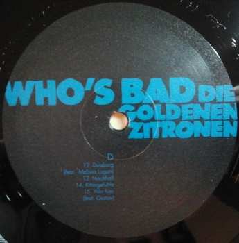2LP Die Goldenen Zitronen: Who's Bad?