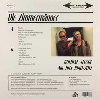 LP Die Zimmermänner: Goldene Stunde: Alle Hits 1980-2017