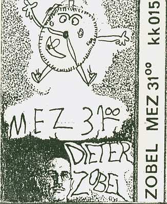 Album Dieter Zobel: Mez 31,00 (experimenteller Elektronik-underground