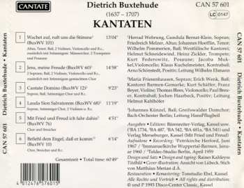 CD Dieterich Buxtehude: Kantaten