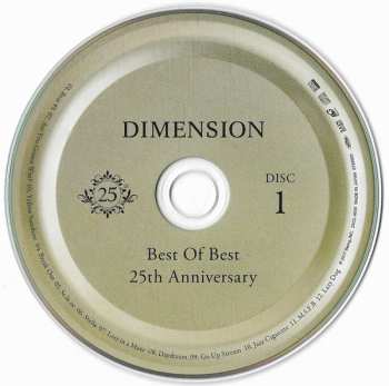 2CD Dimension: Best Of Best 25th Anniversary