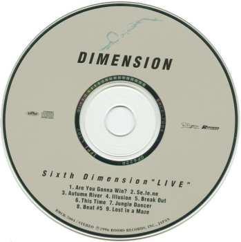 CD Dimension: Sixth Dimension "Live"