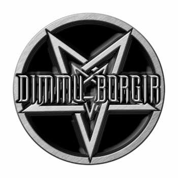 Merch Dimmu Borgir: Button Pentagram Stahl