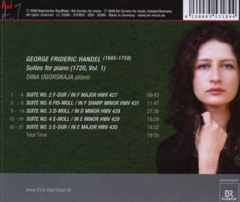 CD Georg Friedrich Händel: Suites For Piano