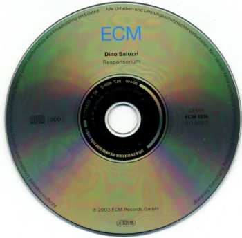 CD Dino Saluzzi: Responsorium